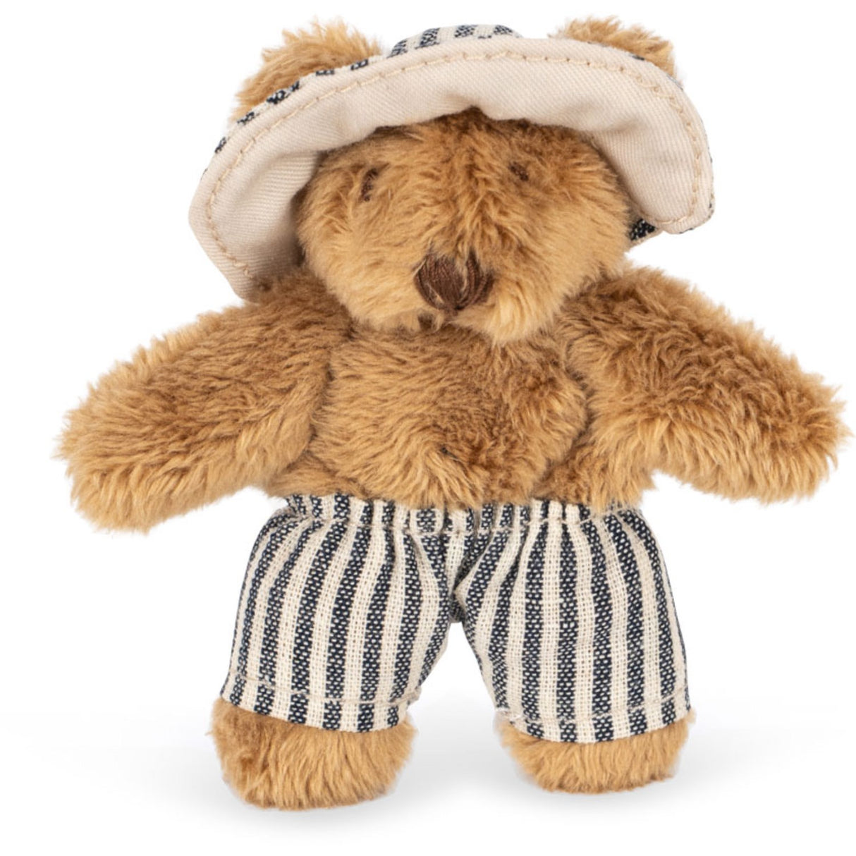 Konges Sløjd Blue Stripe Tiny Teddybjørn Travel
