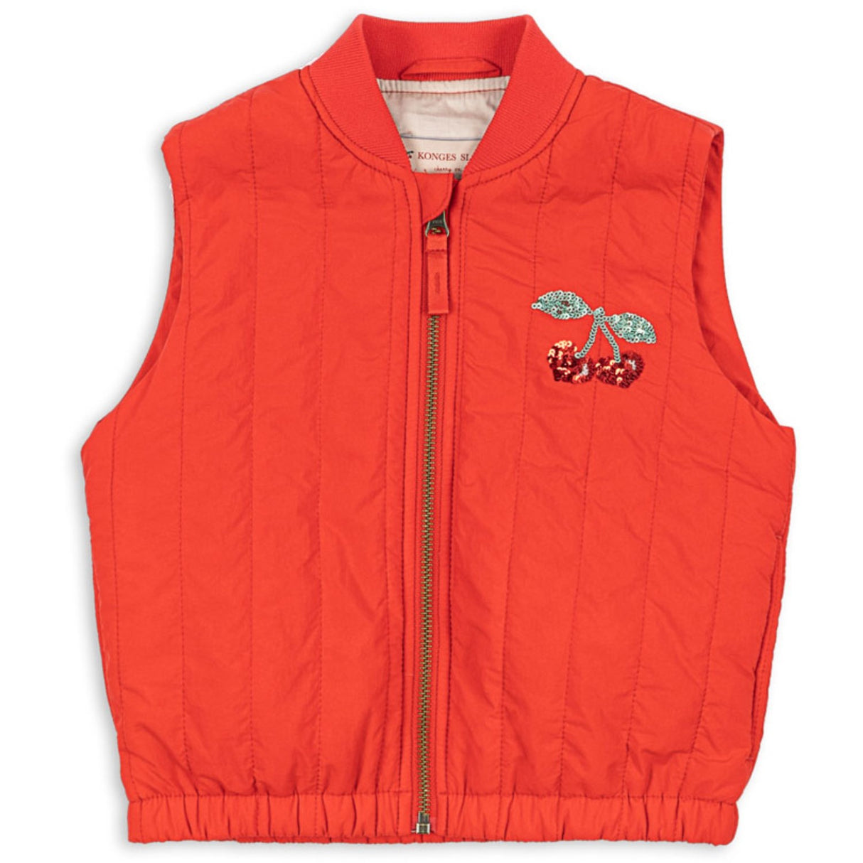 Konges Sløjd Fiery Red Juno Paljet Vest