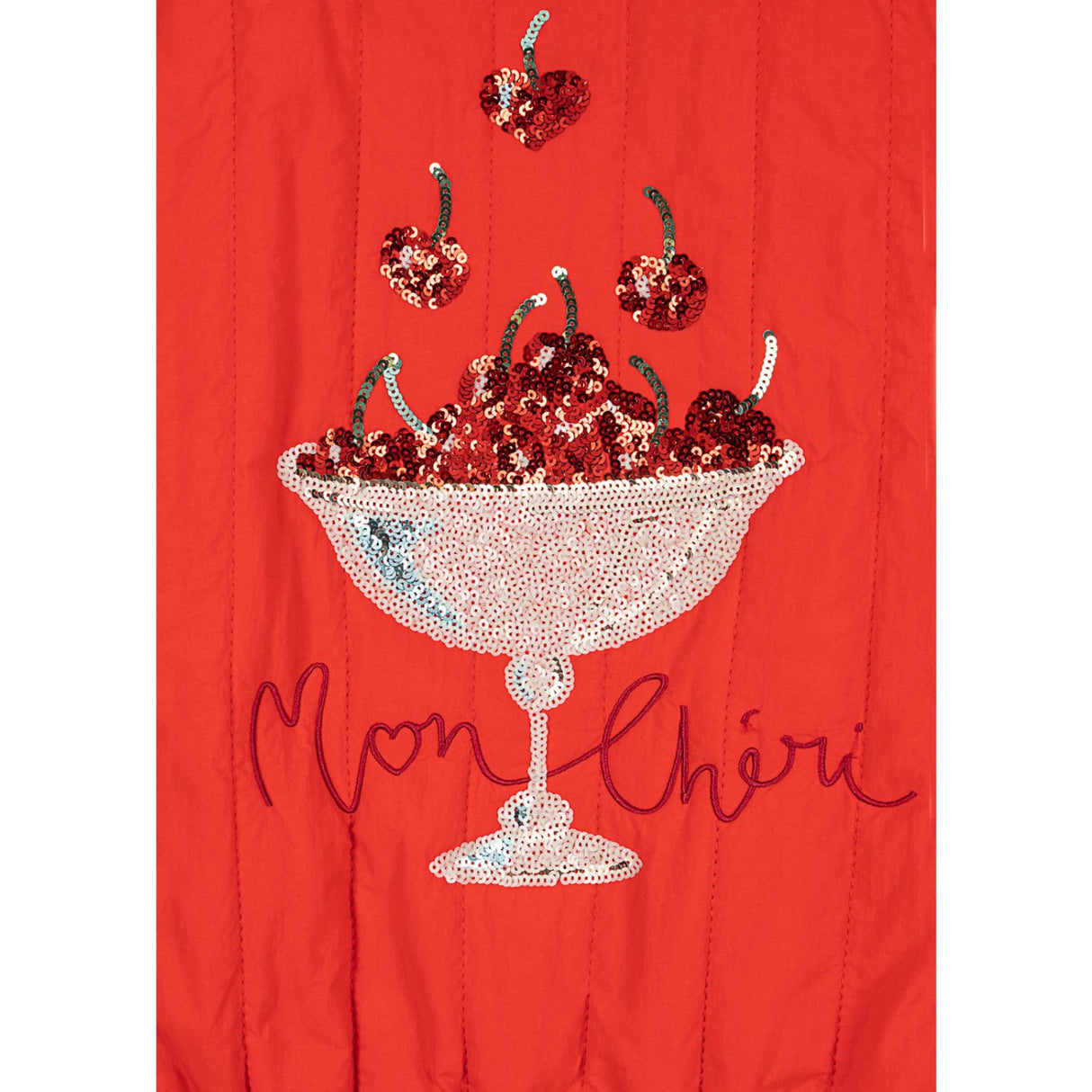 Konges Sløjd Fiery Red Juno Paljet Vest