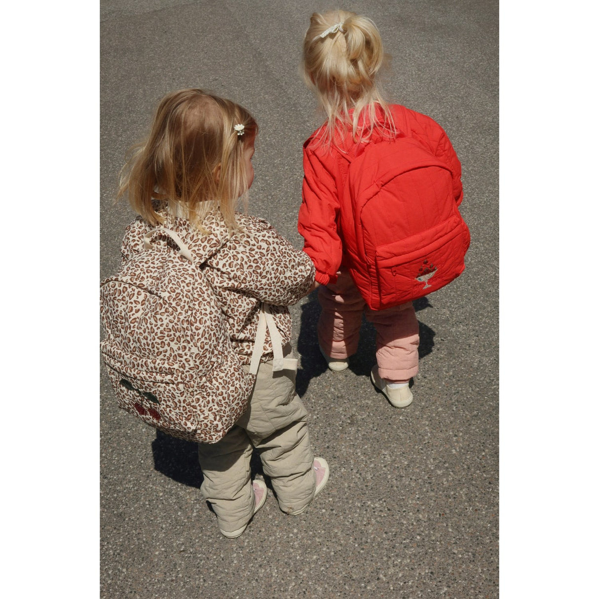 Konges Sløjd Fiery Red Juno Paljet Rygsekk