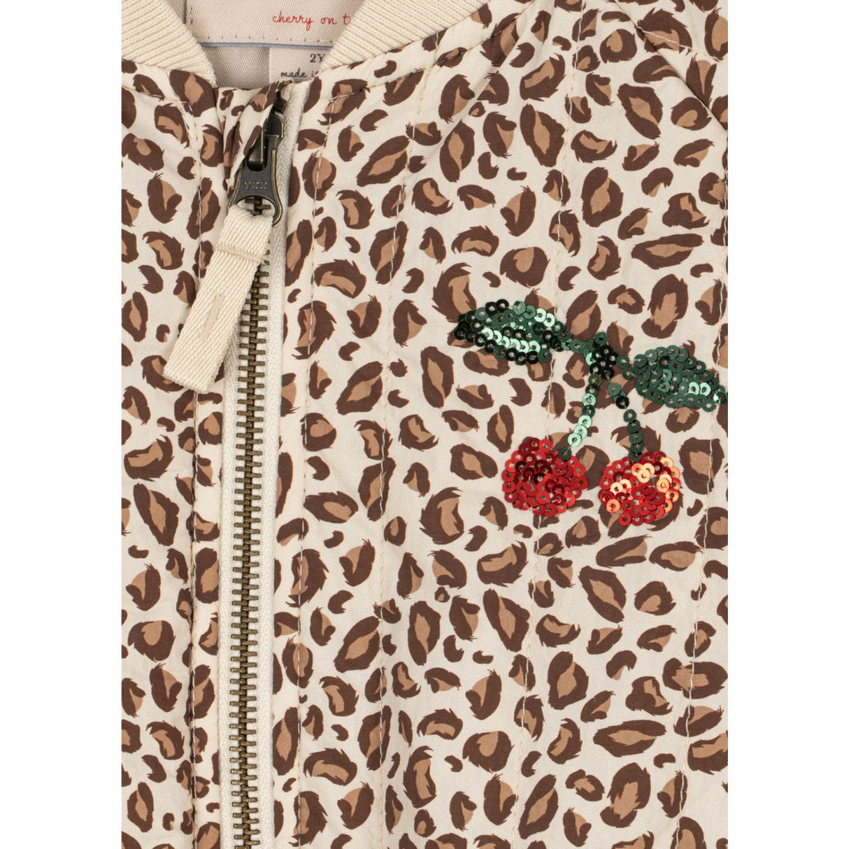 Konges Sløjd Leo Juno Printed Paljet Bomber Jakke