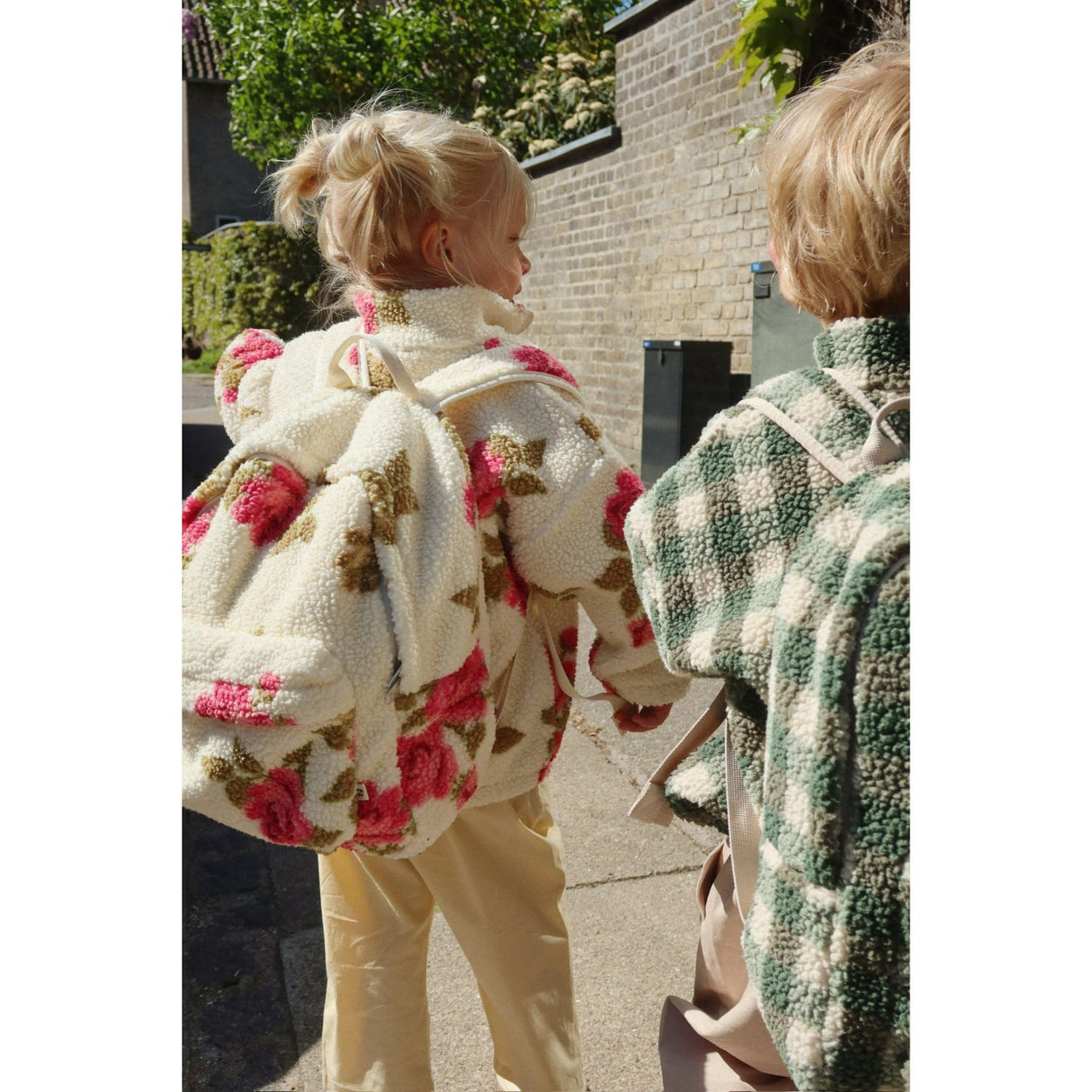 Konges Sløjd Midori Blanc Jody Teddybjørn Jakke Grs