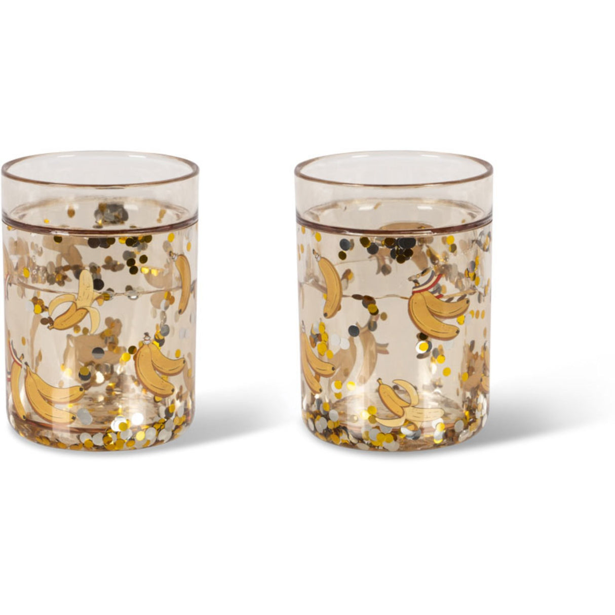 Konges Sløjd Let'S Go Bananas 2 Pakke Glitter Cups