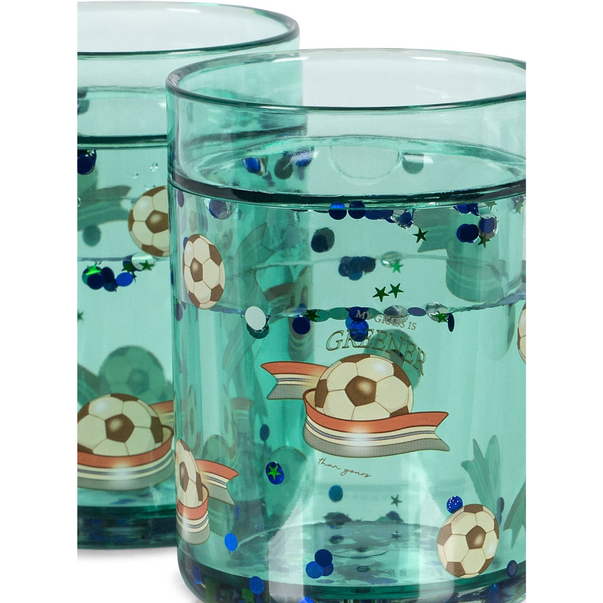 Konges Sløjd Kick It 2 Pakke Glitter Cups