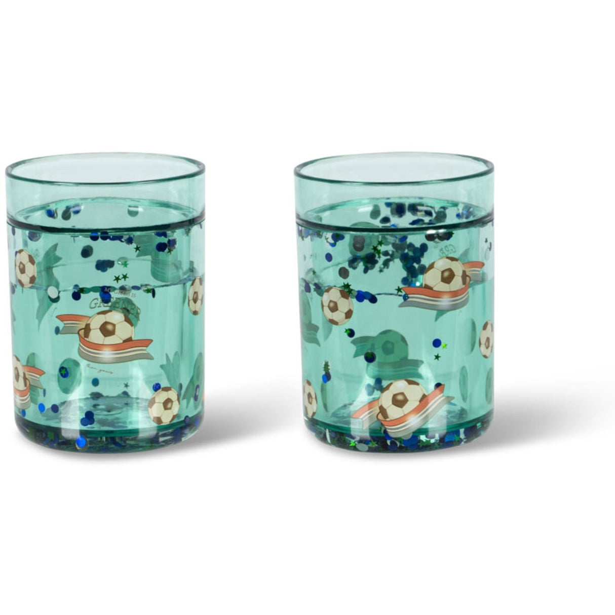 Konges Sløjd Kick It 2 Pakke Glitter Cups