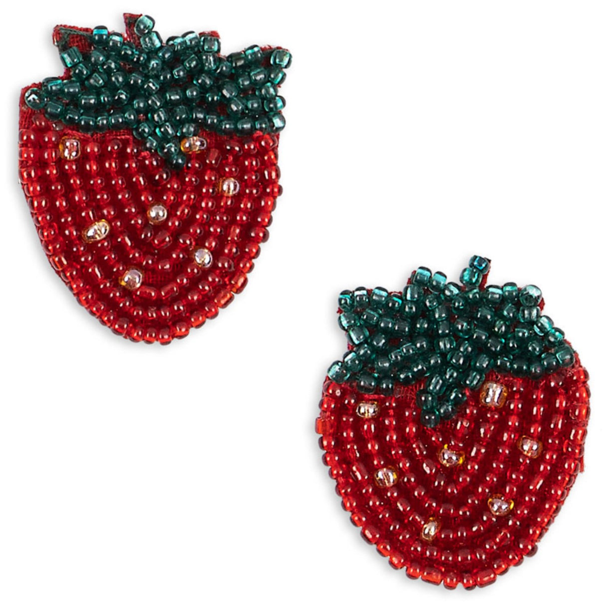 Konges Sløjd Strawberry 2 Pakke Strawberry Beaded Hair Clip
