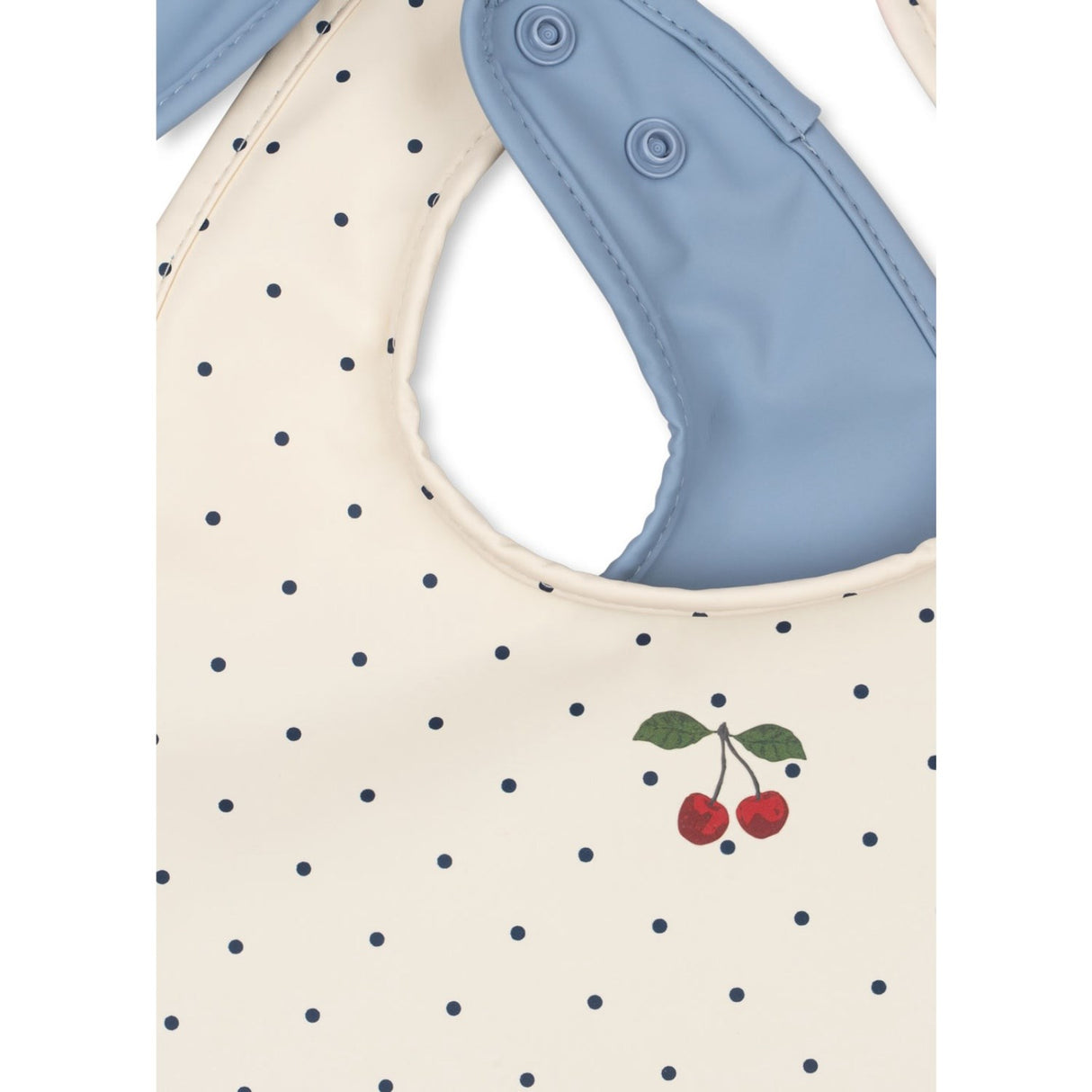 Konges Sløjd Navy Dot/Rain Washed 2 Pakke Dinner Smekke