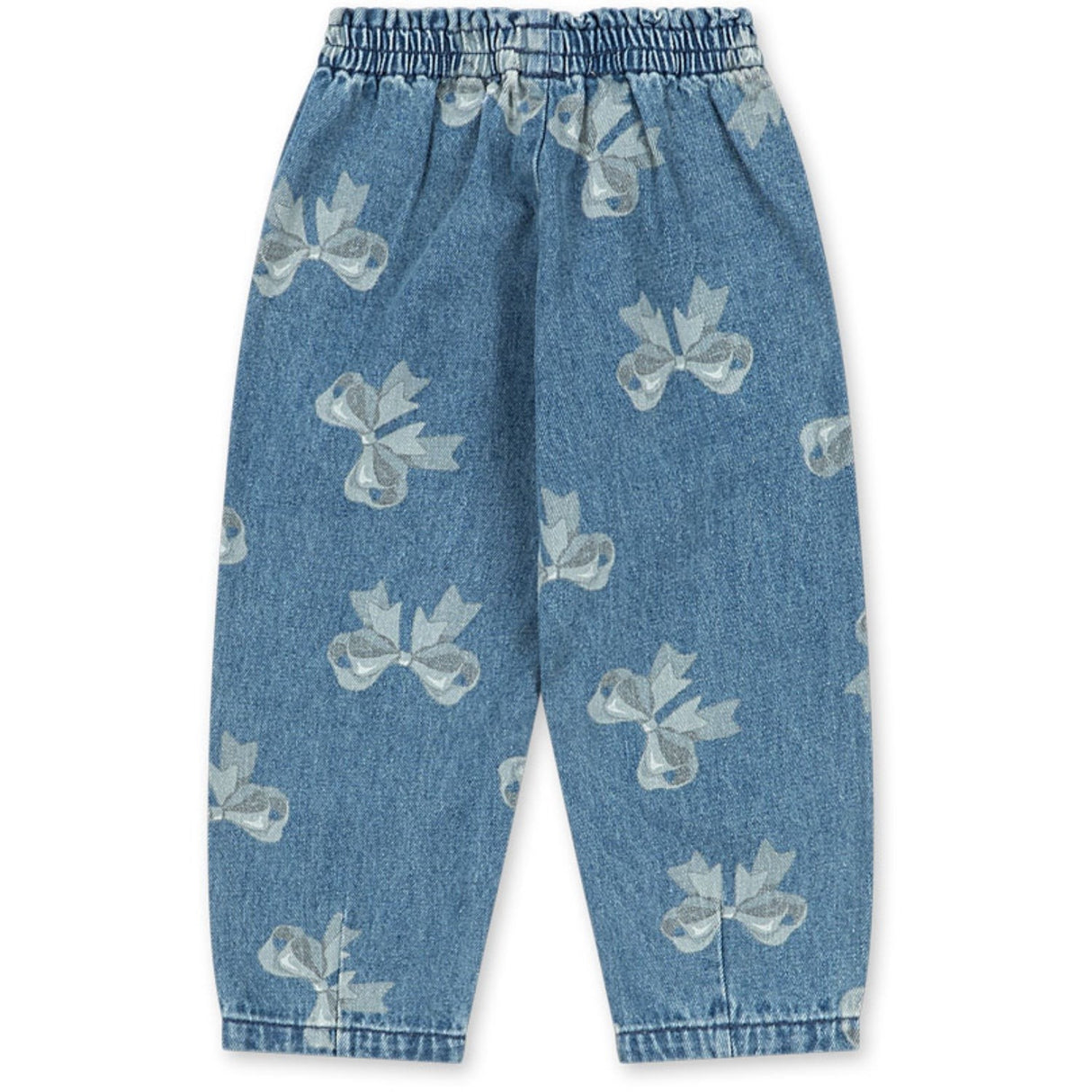 Konges Sløjd x Luksusbaby Bella Bow Blu Magot Frill Bukser Gots