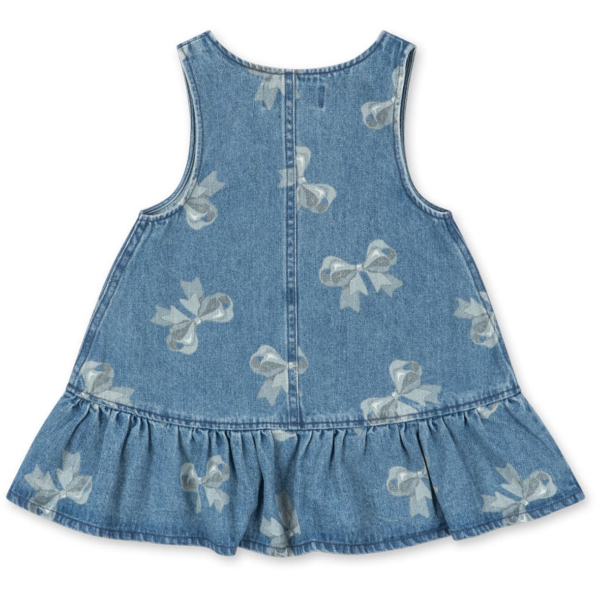 Konges Sløjd x Luksusbaby Bella Bow Blu Magot Frill Kjole Gots