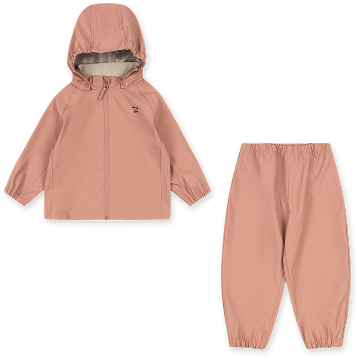 Konges Sløjd Cameo Brown Plainy Rain Sett