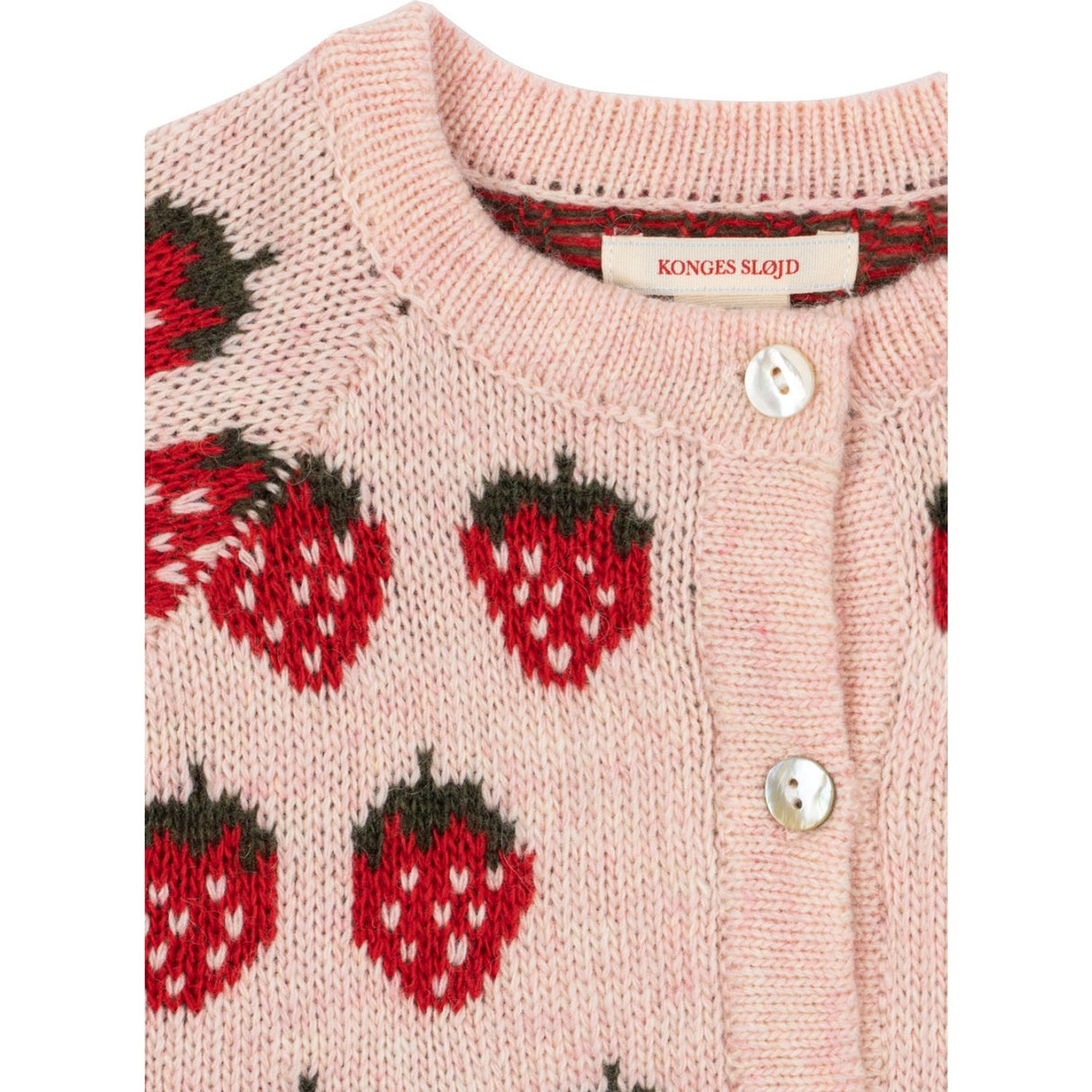Konges Sløjd Strawberry Belou Strikk Cardigan