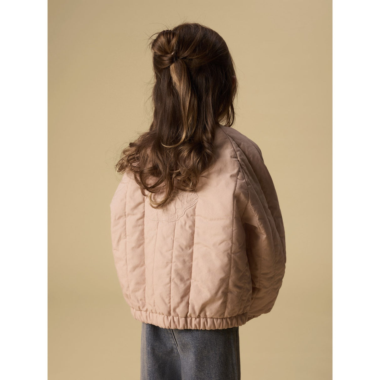 Lil'Atelier Cameo Rose Swan Nmflio Bomber Jakke Lil