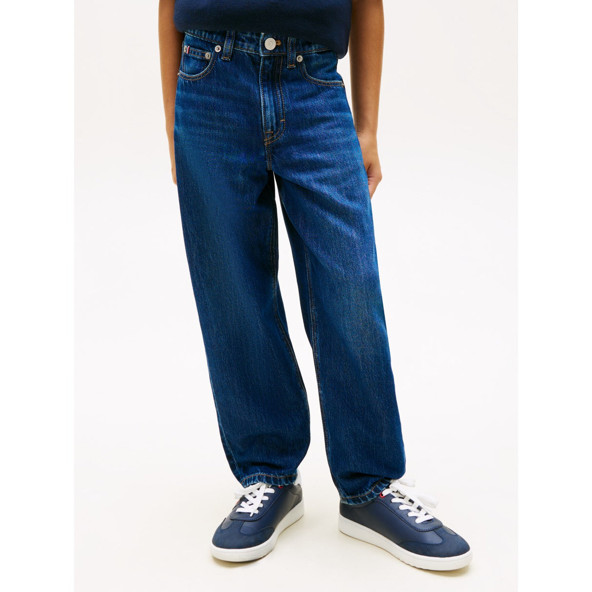 Tommy Hilfiger Darkused Barrel Dark Blue Jeans
