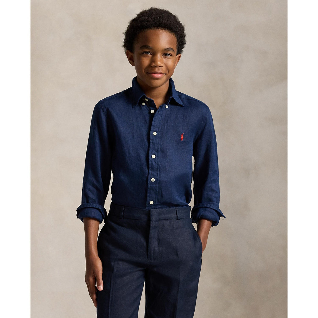 Polo Ralph Lauren Newport Navy Sport Skjorte