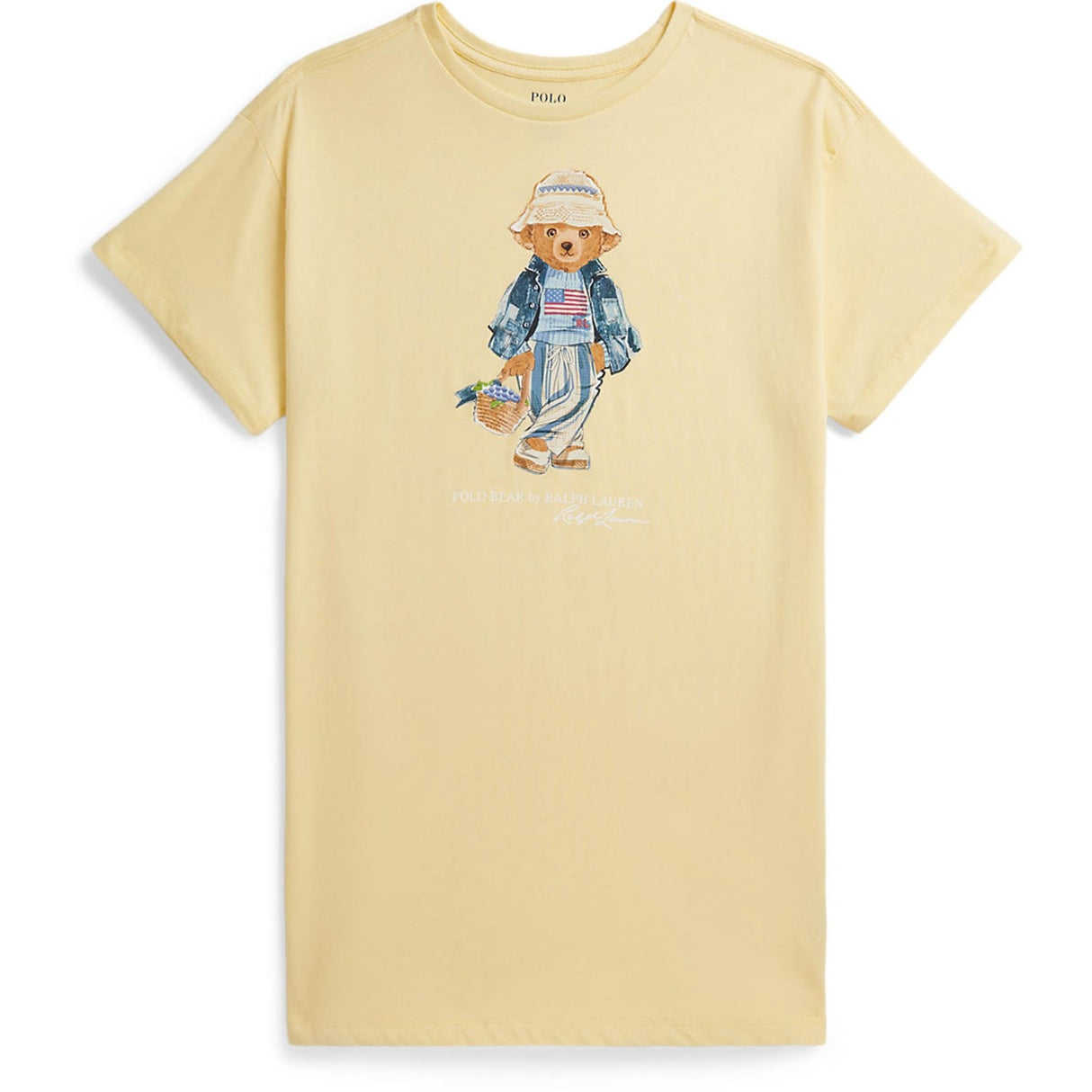 Polo Ralph Lauren T-Bird Yellow Day Kjole