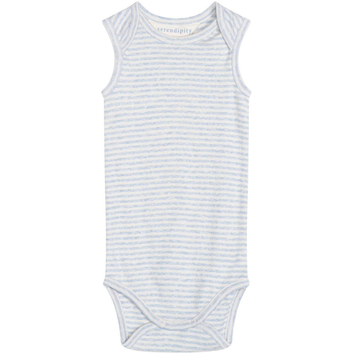 Serendipity Mist/Offwhite Baby Tank Stripe