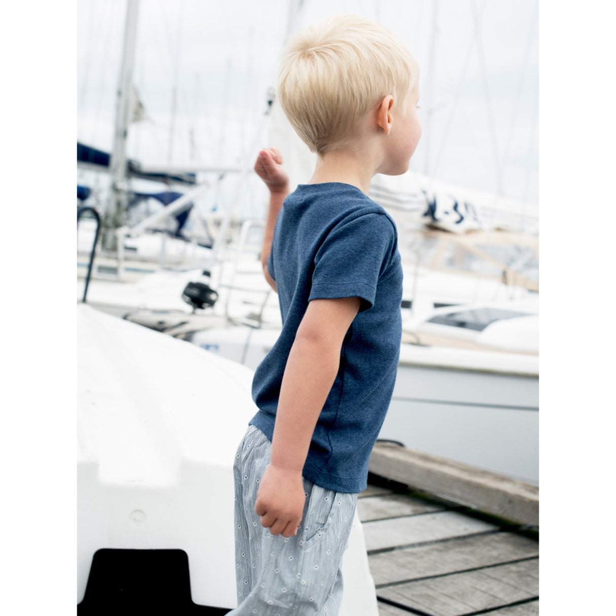 Serendipity Navy Kort Sleeve T-shirt