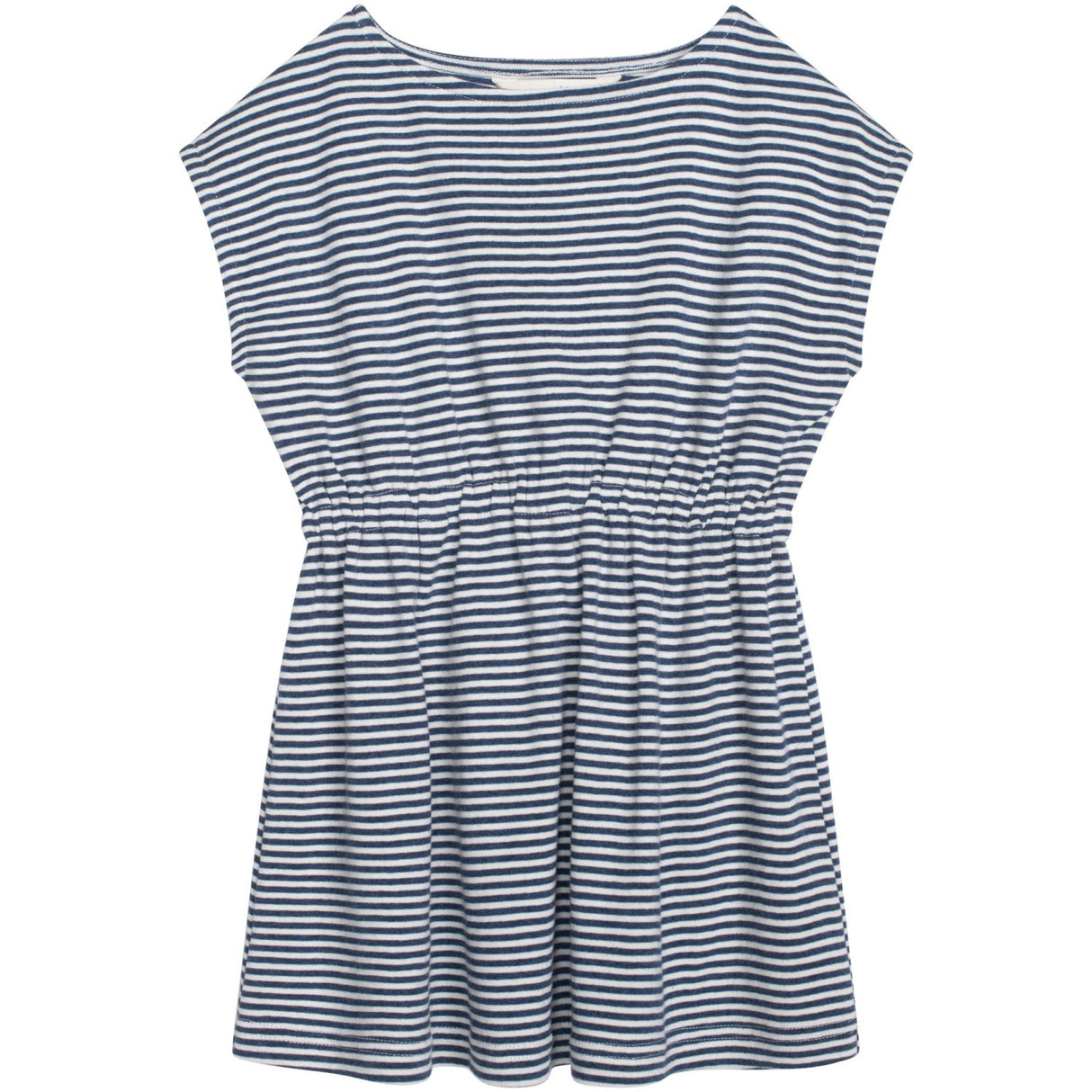 Serendipity Navy/Offwhite Strand Kjole Stripe