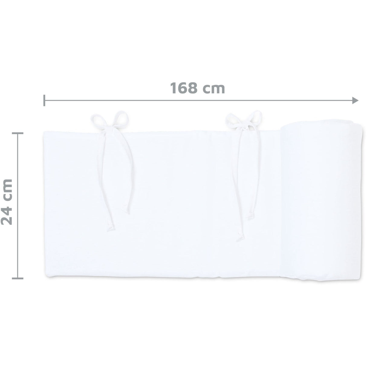 babybay® White Piqué Seng Bumper
