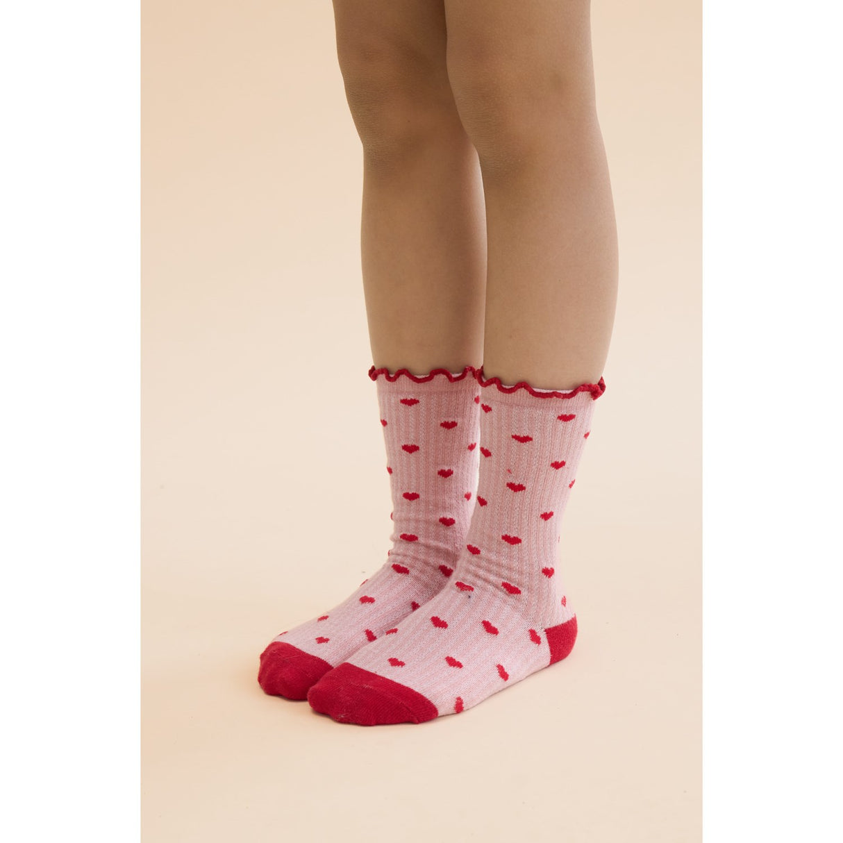 Flöss Violet Heart 2-pack Vigga Strømper 2-pack