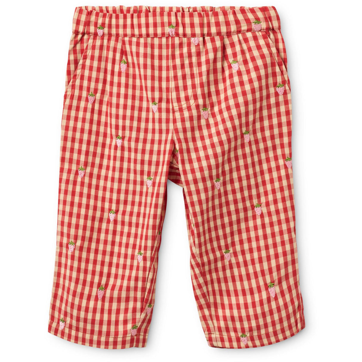 Flöss Red-pink Berry Gingham Molly Pineberry Bukser