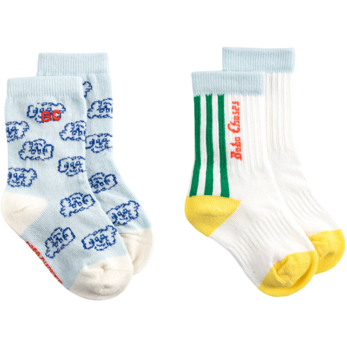 Bobo Choses Multicolor Bobo Choses Kort Strømper Pakke X 2