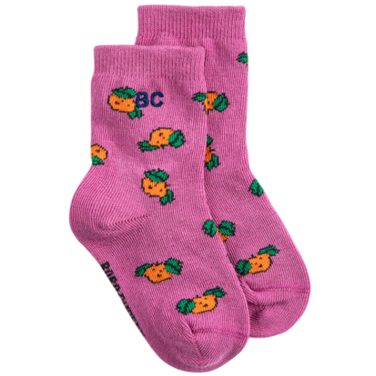 Bobo Choses Fuchsia Tangerine All Over Kort Strømper