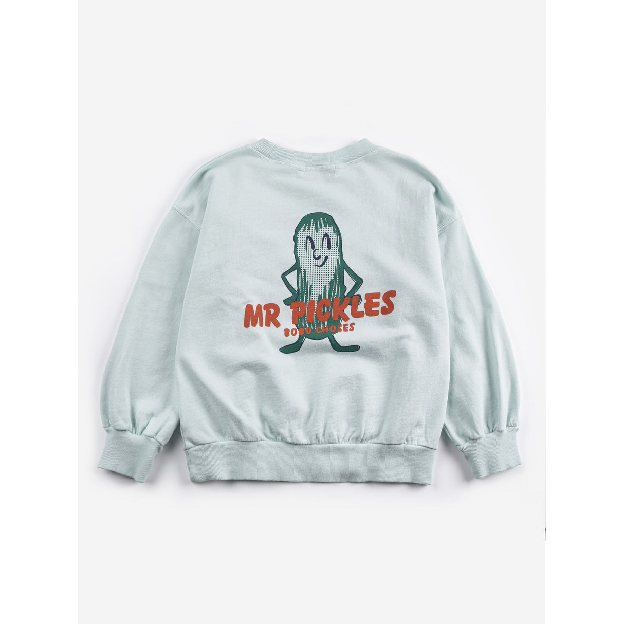 Bobo Choses Light Blue Mr Pickles Collegegenser