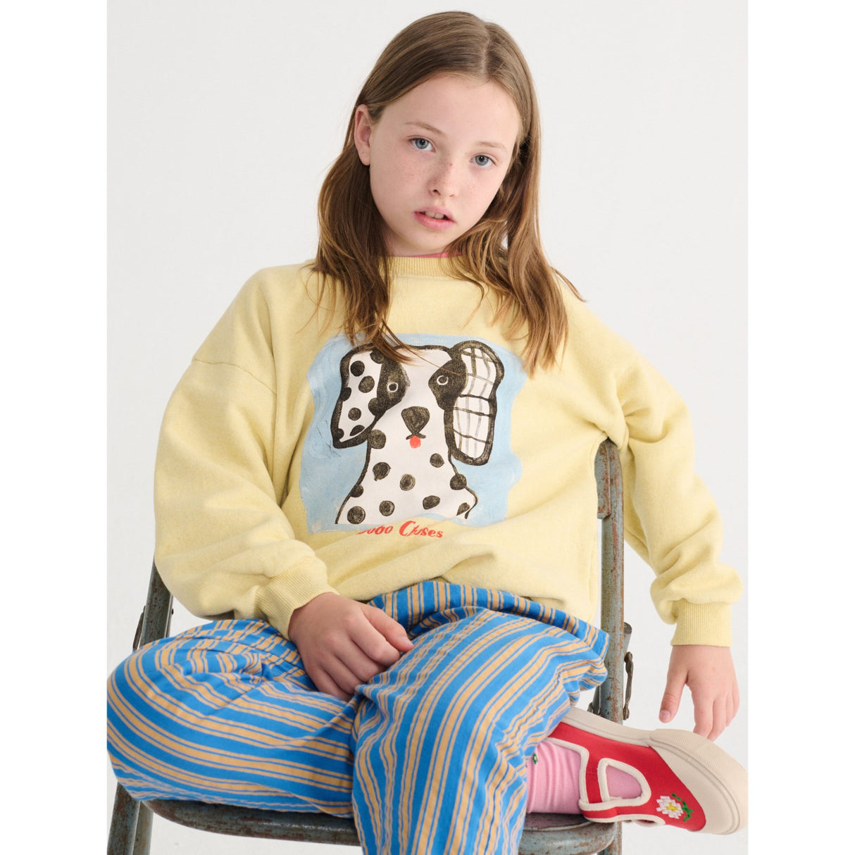Bobo Choses Yellow Van Dog Collegegenser