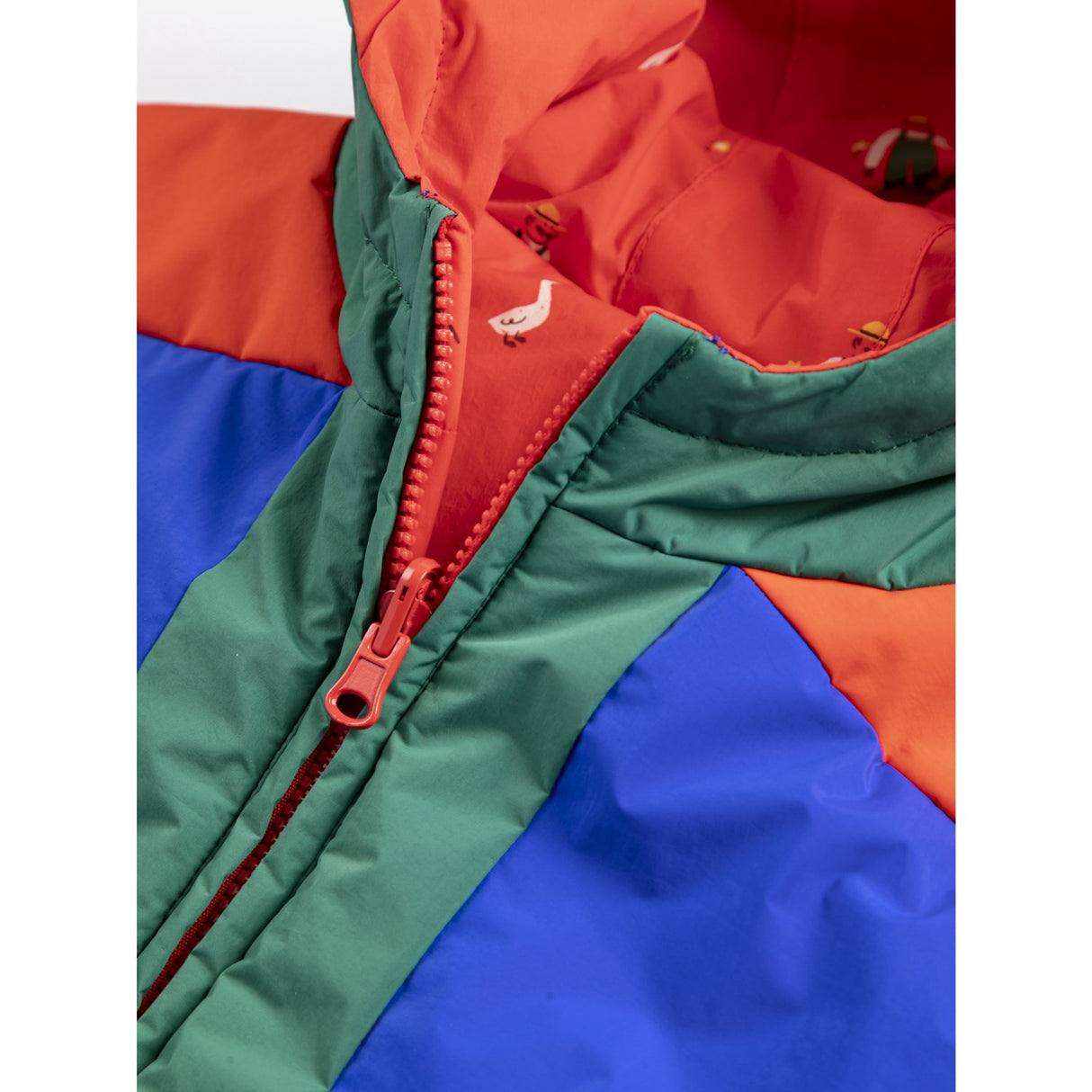 Bobo Choses Red Farm Adventure All Over Vendbar Anorak