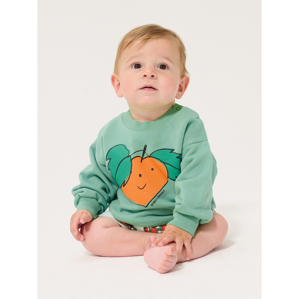 Bobo Choses Green Tangerine Collegegenser