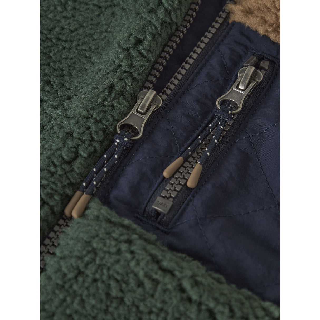Name It Jungle Green Nmmmacey Teddybjørn Vest Block