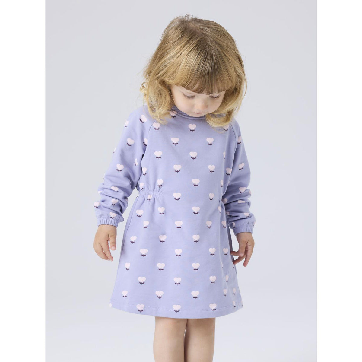 Name It Lavender Icing Nmfolini Ls Swe Kjole Bru Pb