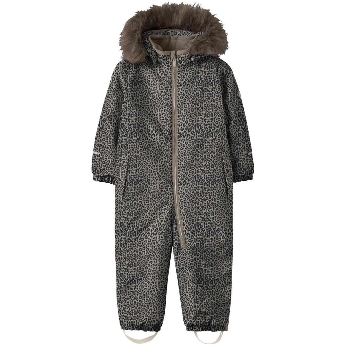 Name It Silver Mink Leo Nmfsnow10 Drakt Aop Fo Noos