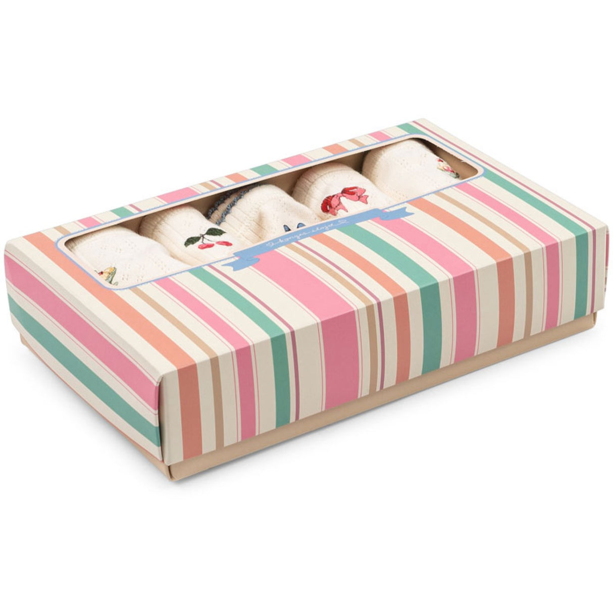 Konges Sløjd Antique White Minna 5 Pakke Girl Underbukser Gots