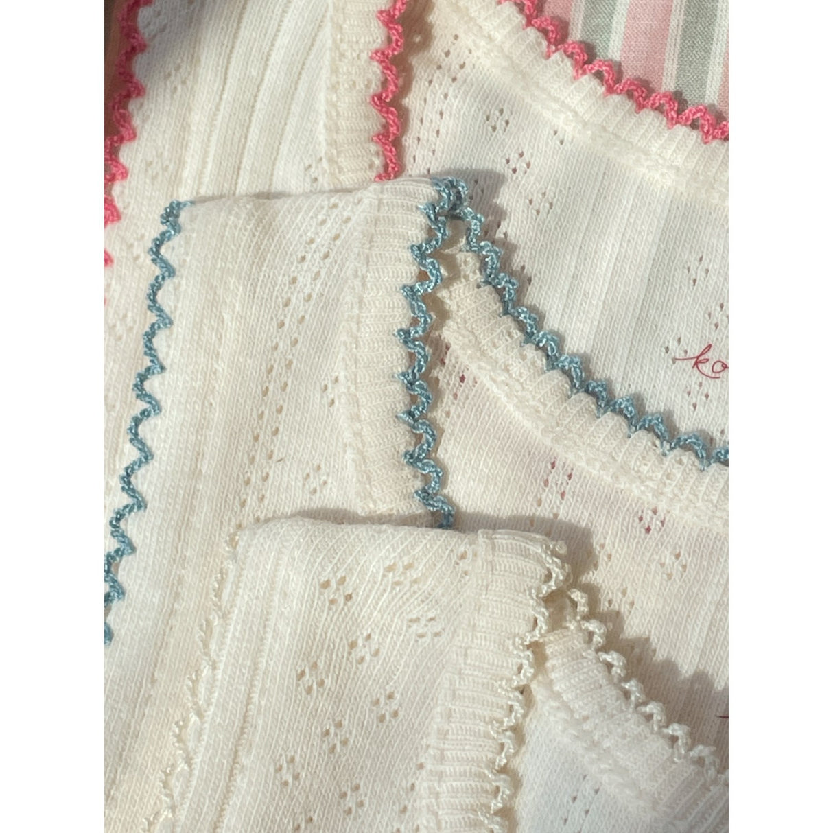 Konges Sløjd Antique White Minna 3 Pakke Tank Tops Gots