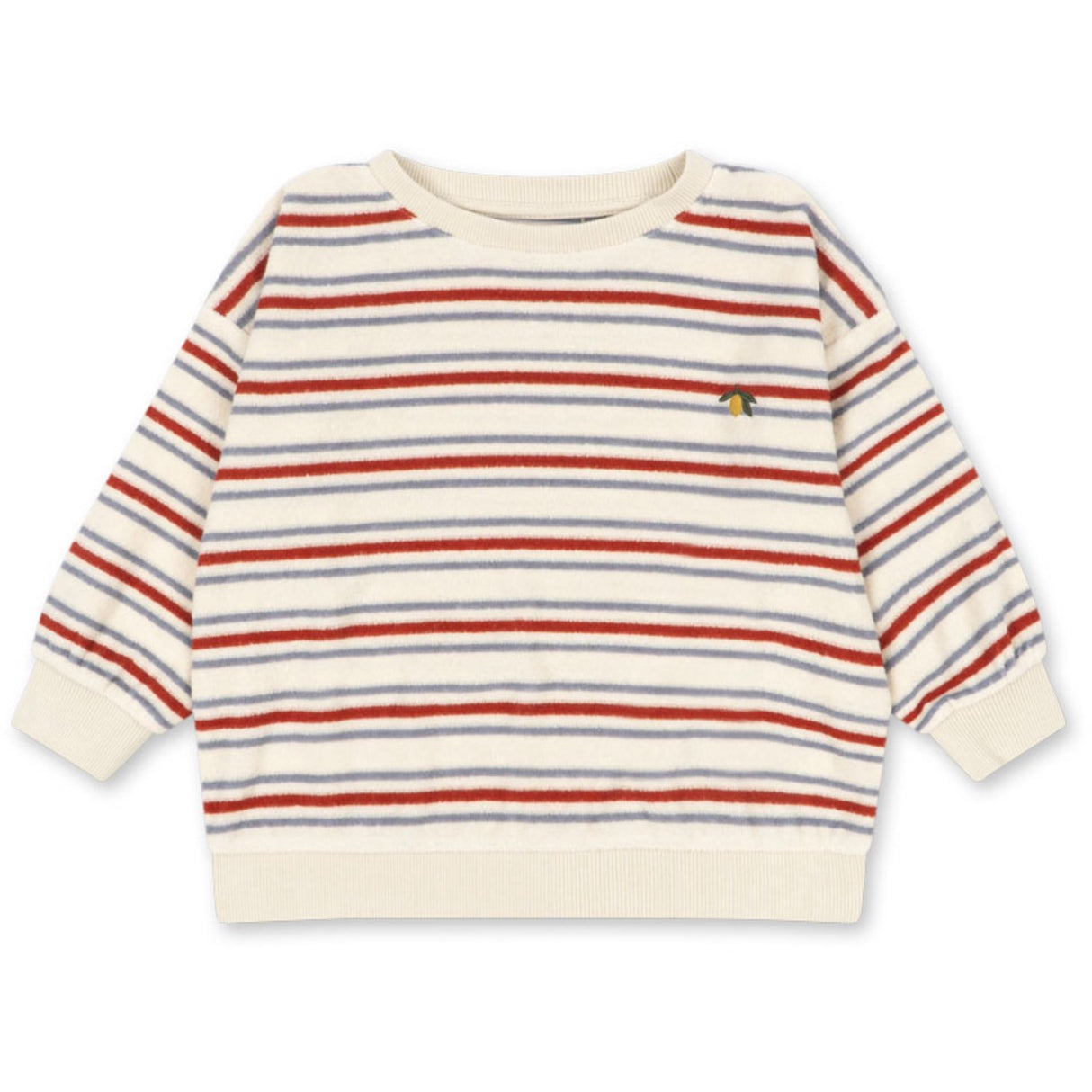 Konges Sløjd Stripe Winds Itty Rib Sweat Skjorte Gots