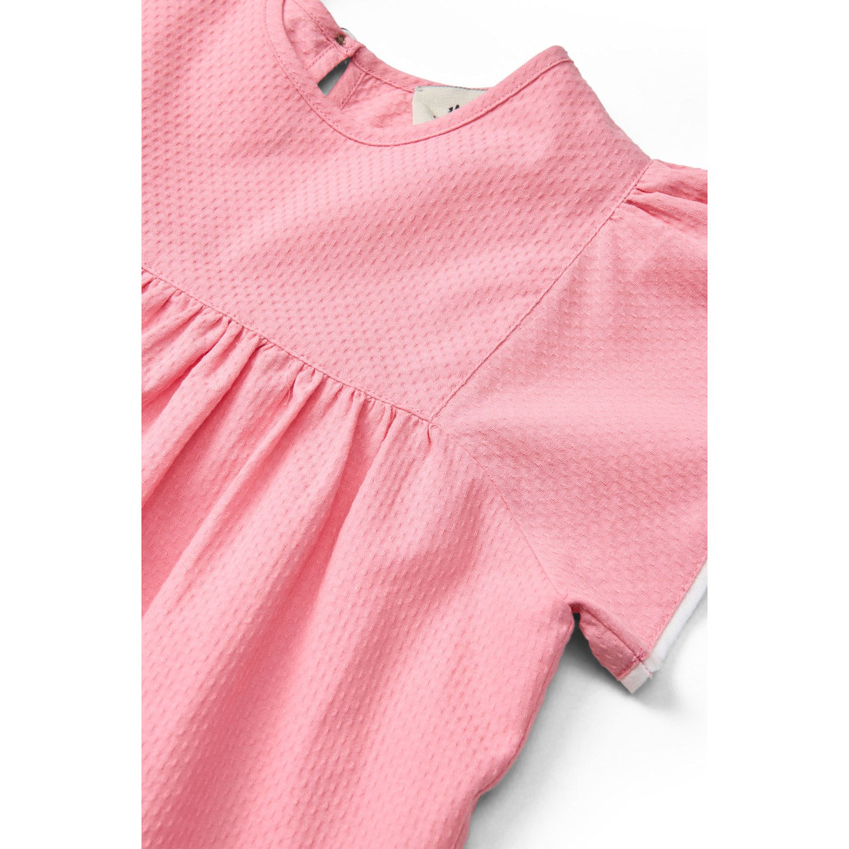 COPENHAGEN COLORS Pink Comb. Bluse W. Contrast Piping