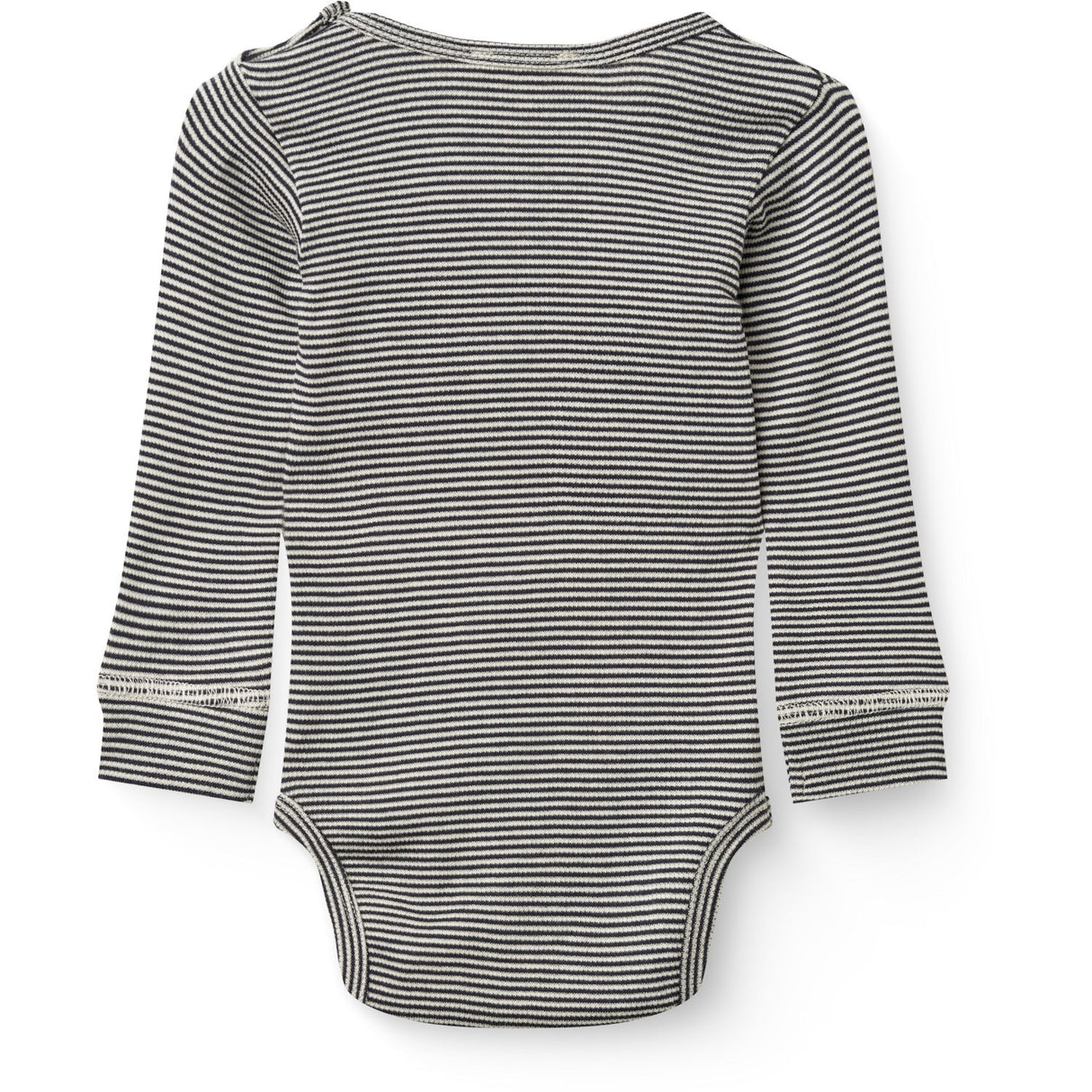 COPENHAGEN COLORS Navy/Cream Stripe Modal Rib Ls Body