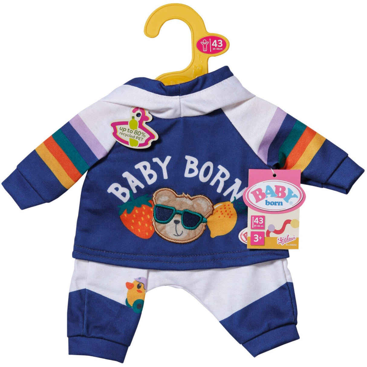BABY Born Jogging Drakt Navy 43cm