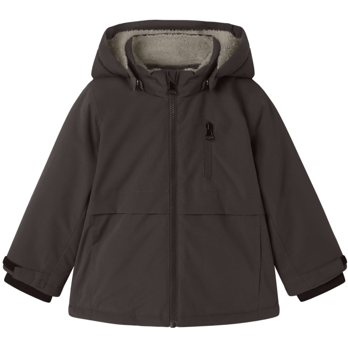 Name It Seal Brown Nmmsnow05 Jakke Solid 2Fo