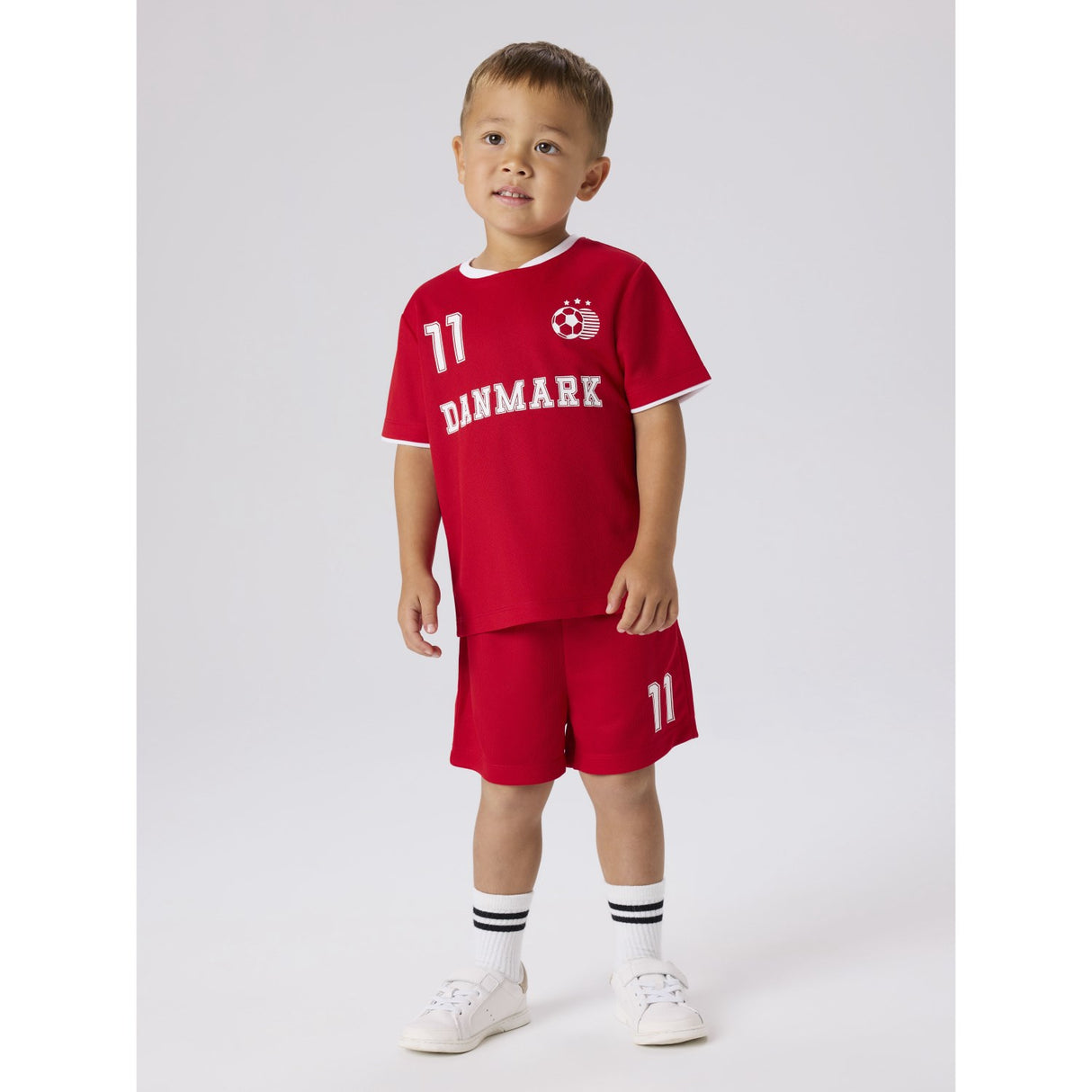 Name It True Red Nmnhiteam Shorts Sett