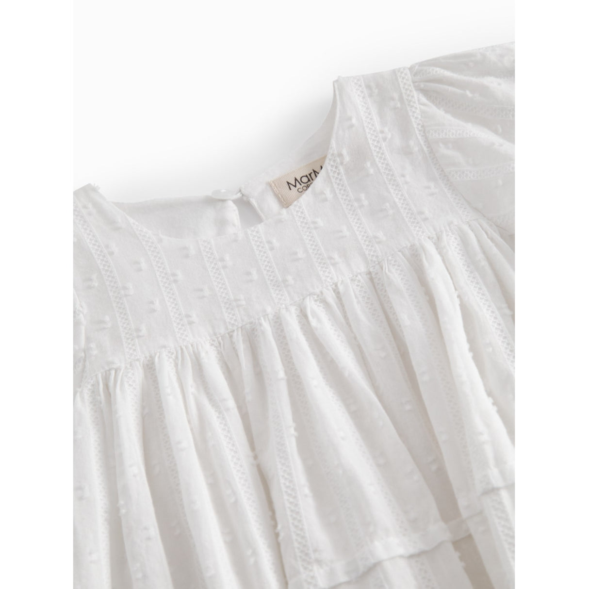 MarMar Gauze White Ritona Romper