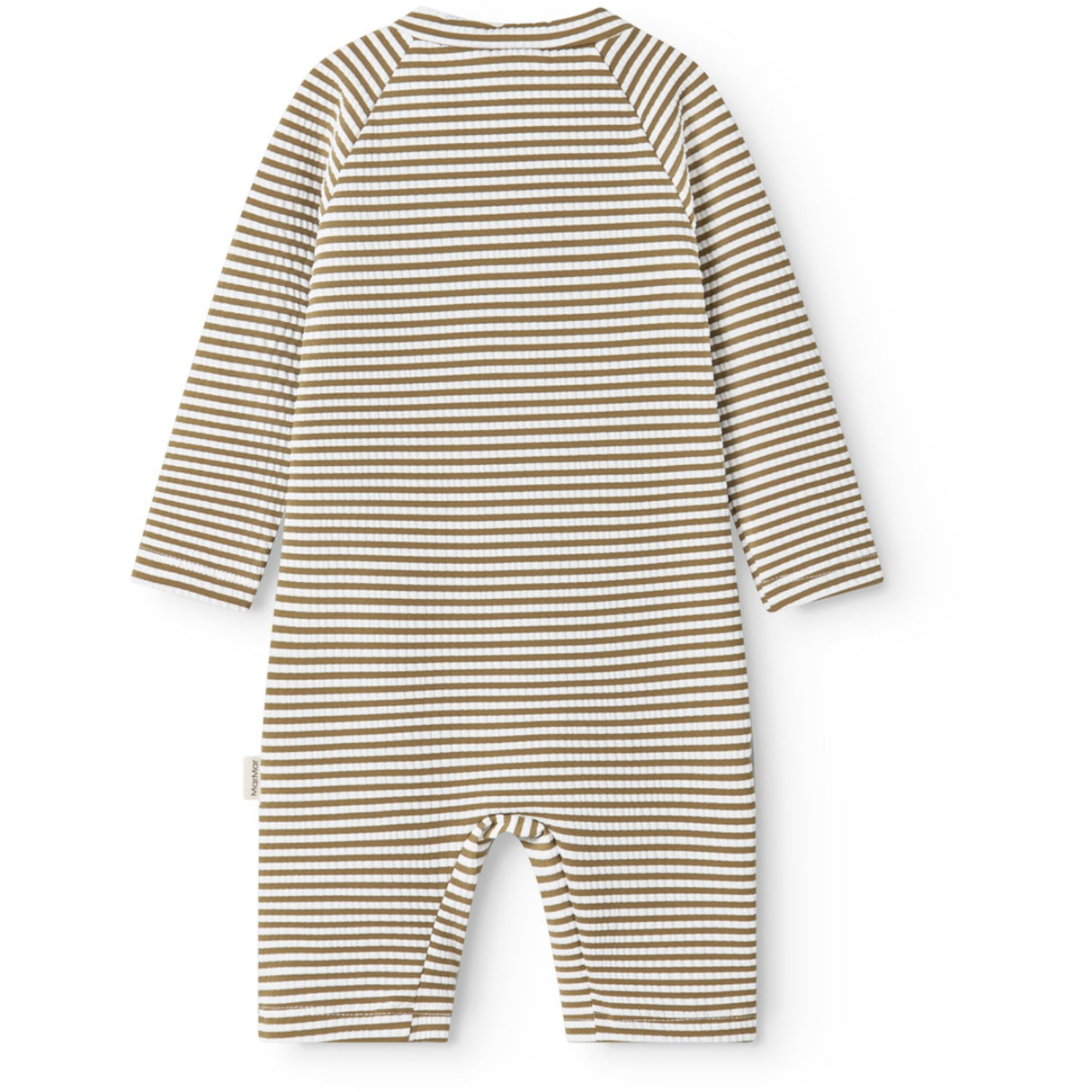 MarMar Seersucker Swim Dark Bronze Stripe Swal Drakt