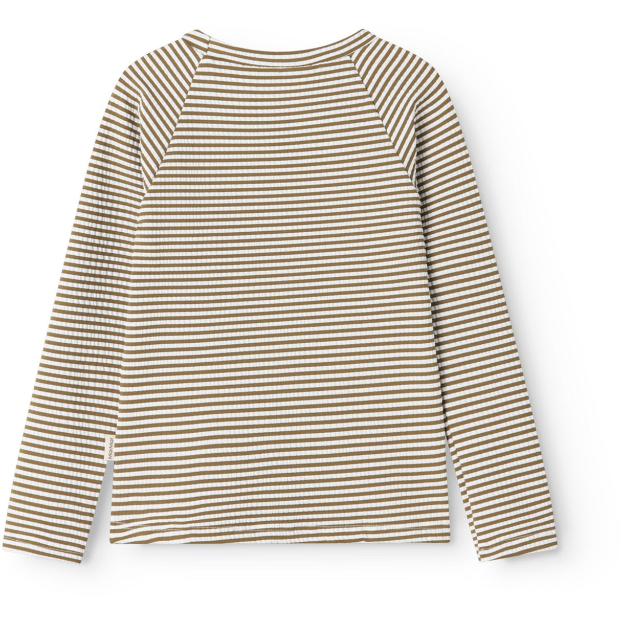 MarMar Seersucker Swim Dark Bronze Stripe Swean Tee
