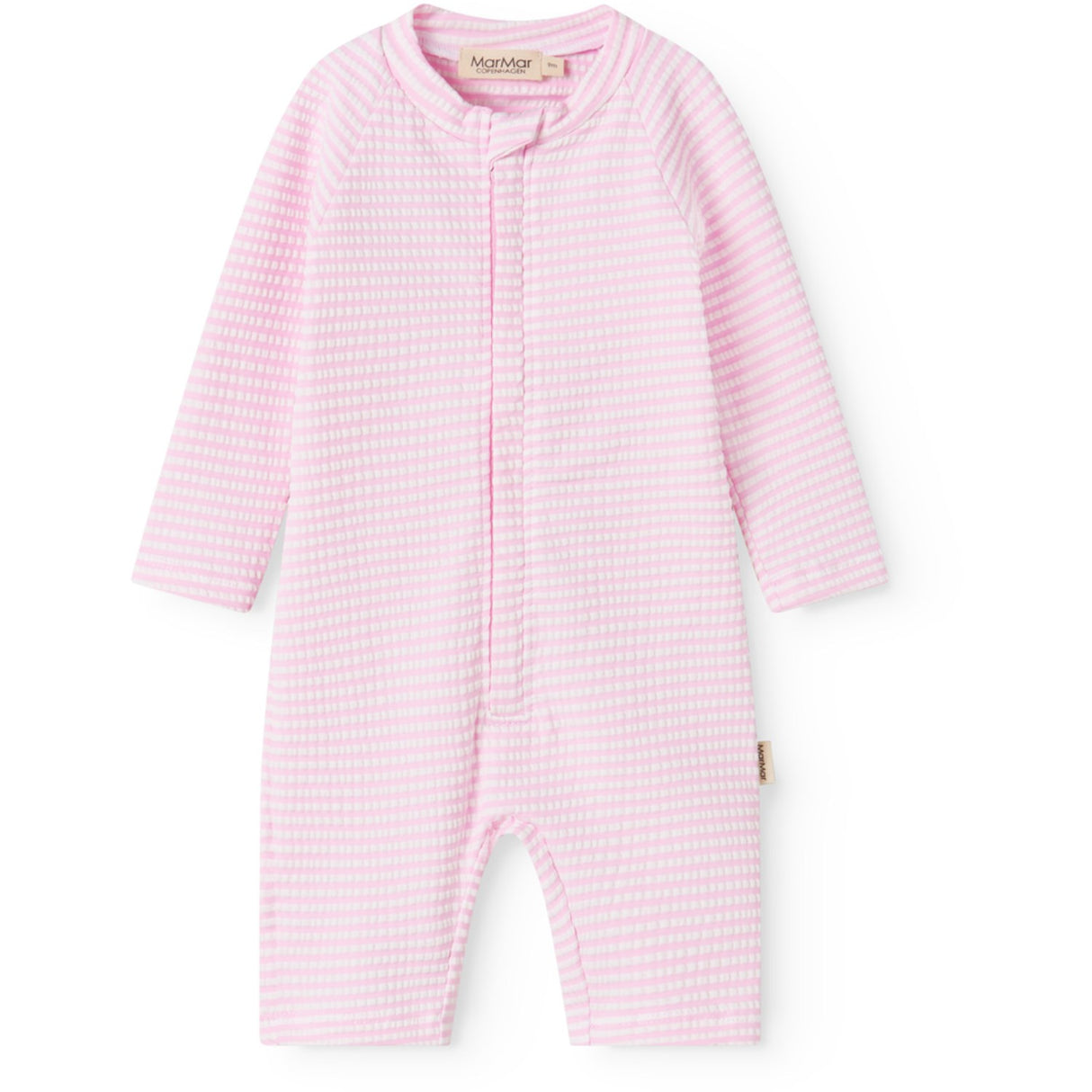 MarMar Seersucker Swim Pink Stripe Swal Drakt