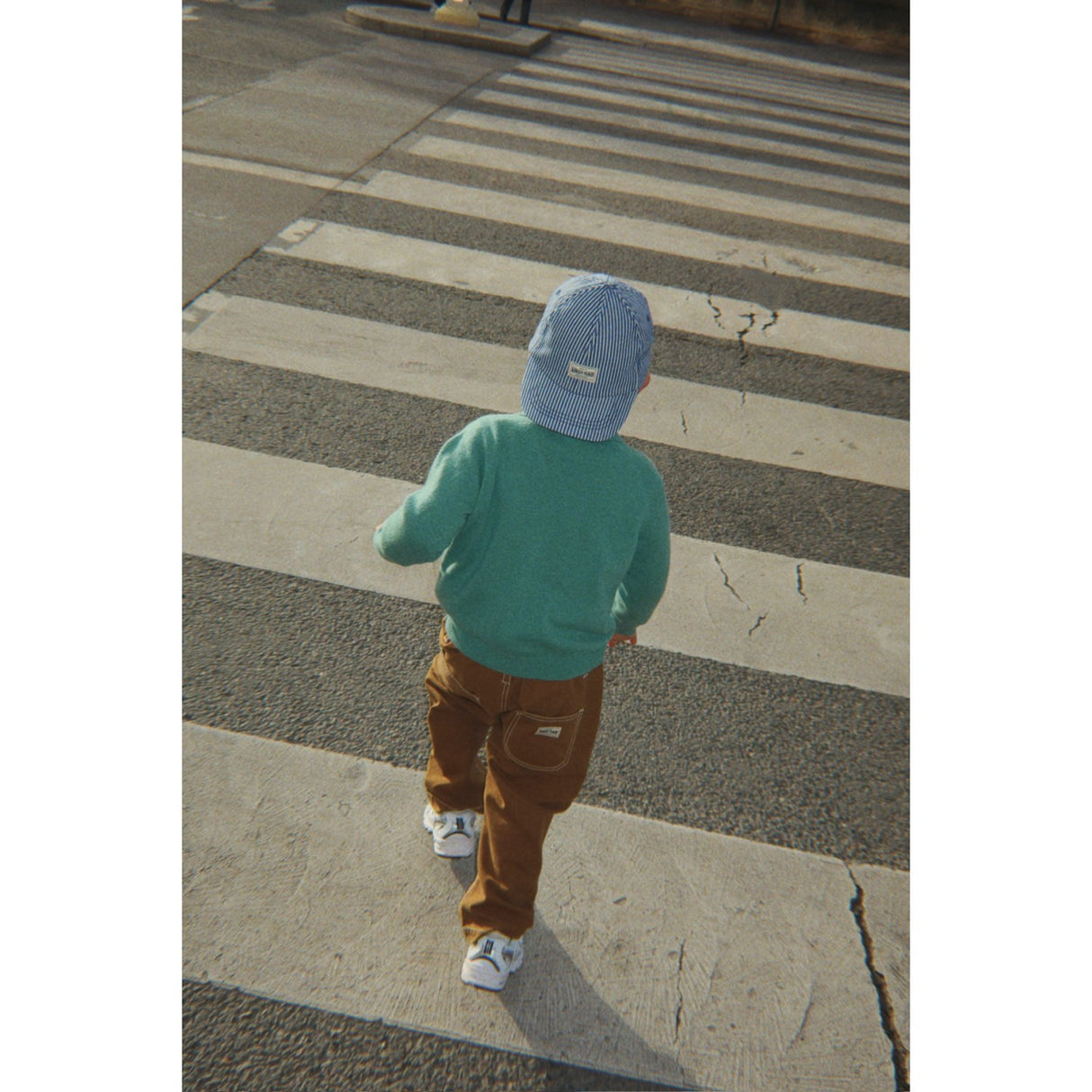 Konges Sløjd Blue Stripe Luc Caps Gots