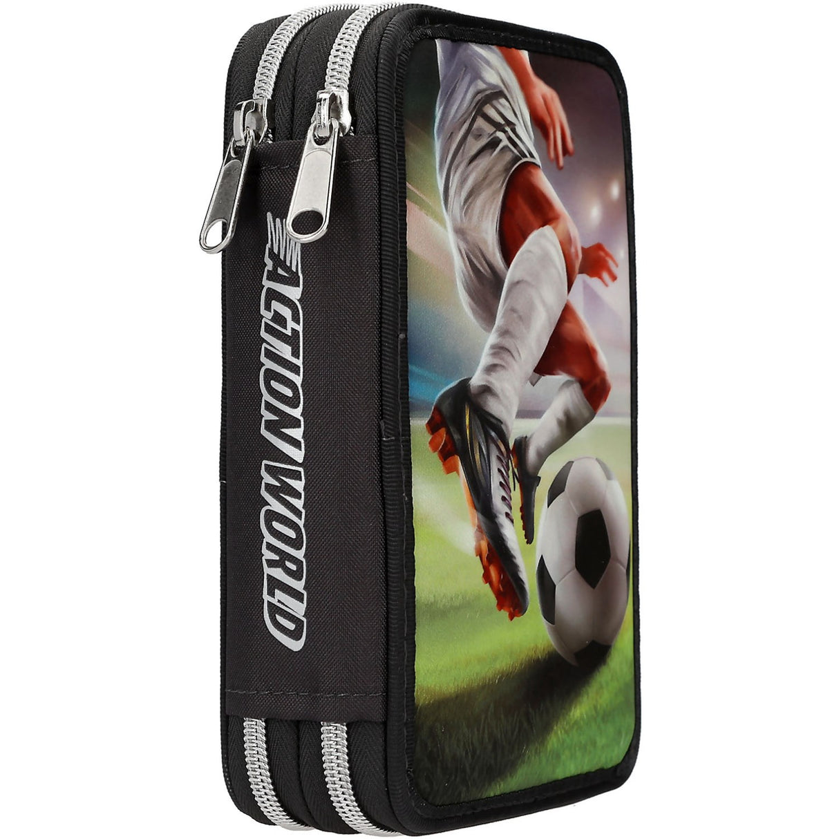 Dino World Action Word Dobbel Pencil Case Football