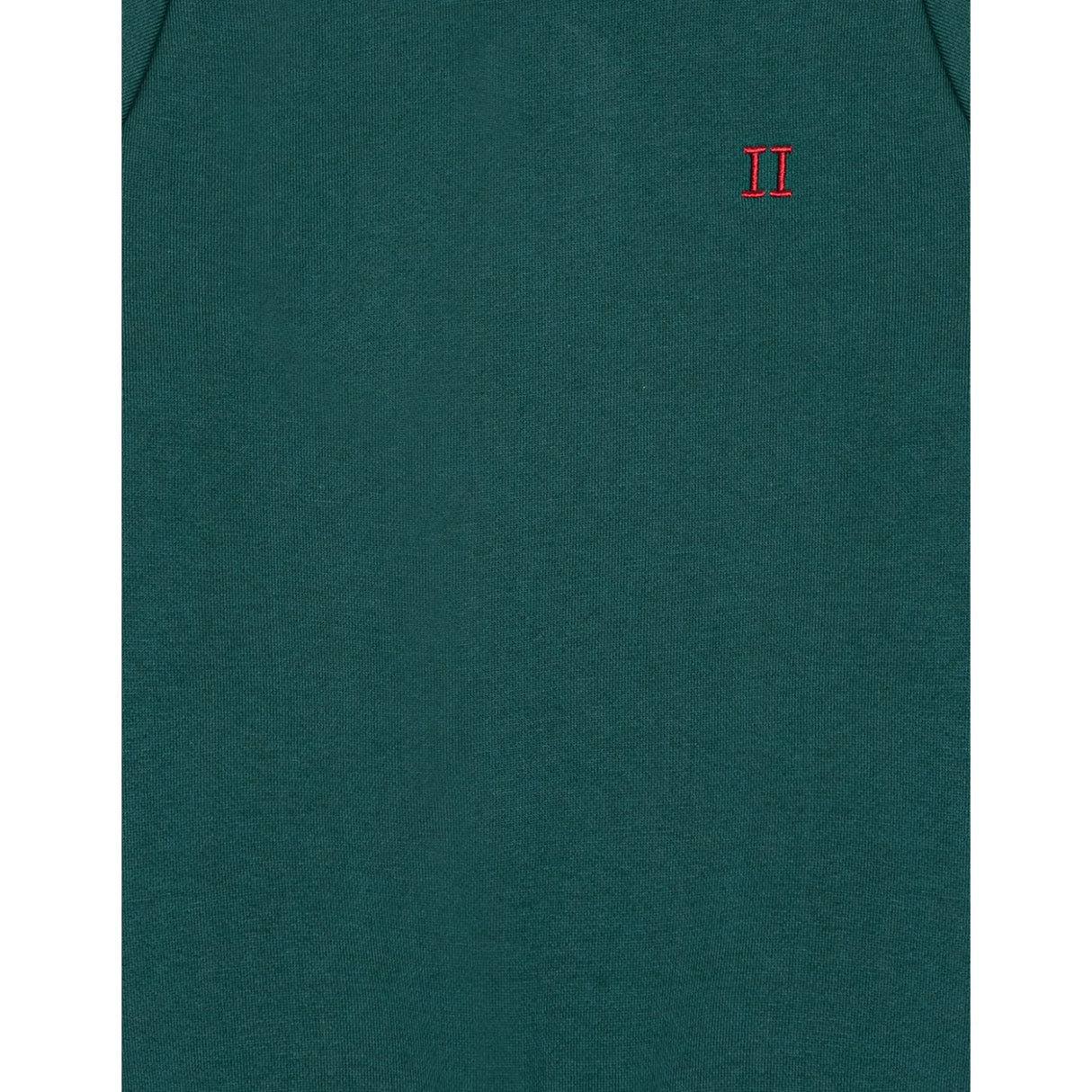 Les Deux Kids Sea Moss Green Norregaard Contrast Collegegenser