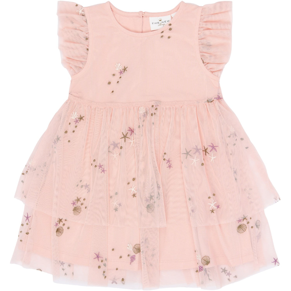THE NEW Siblings Peach Whip Emb Tnsttulla S_L Kjole